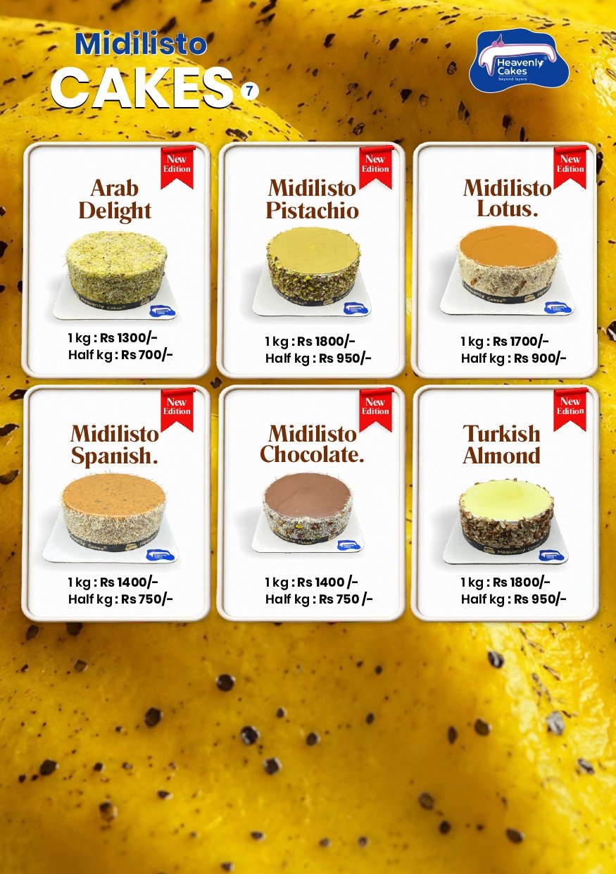 Midilisto Cakes 1