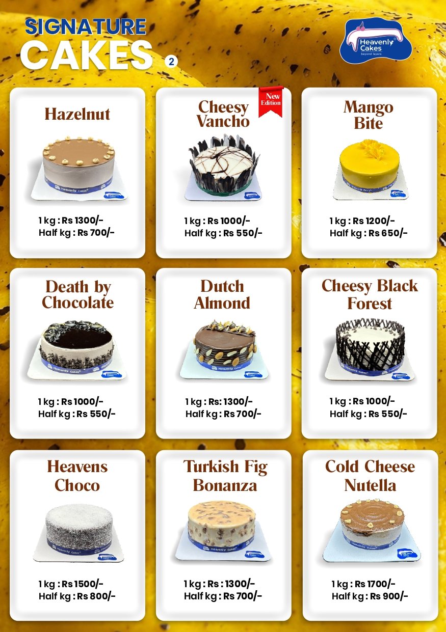 Signature Cakes 2