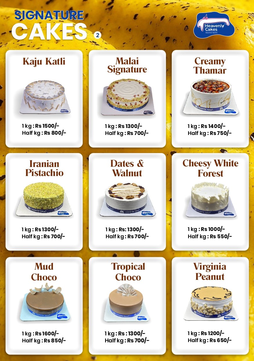 Signature Cakes 1