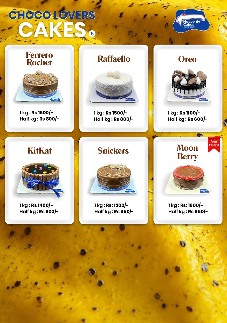 Choco Lovers Cakes 1